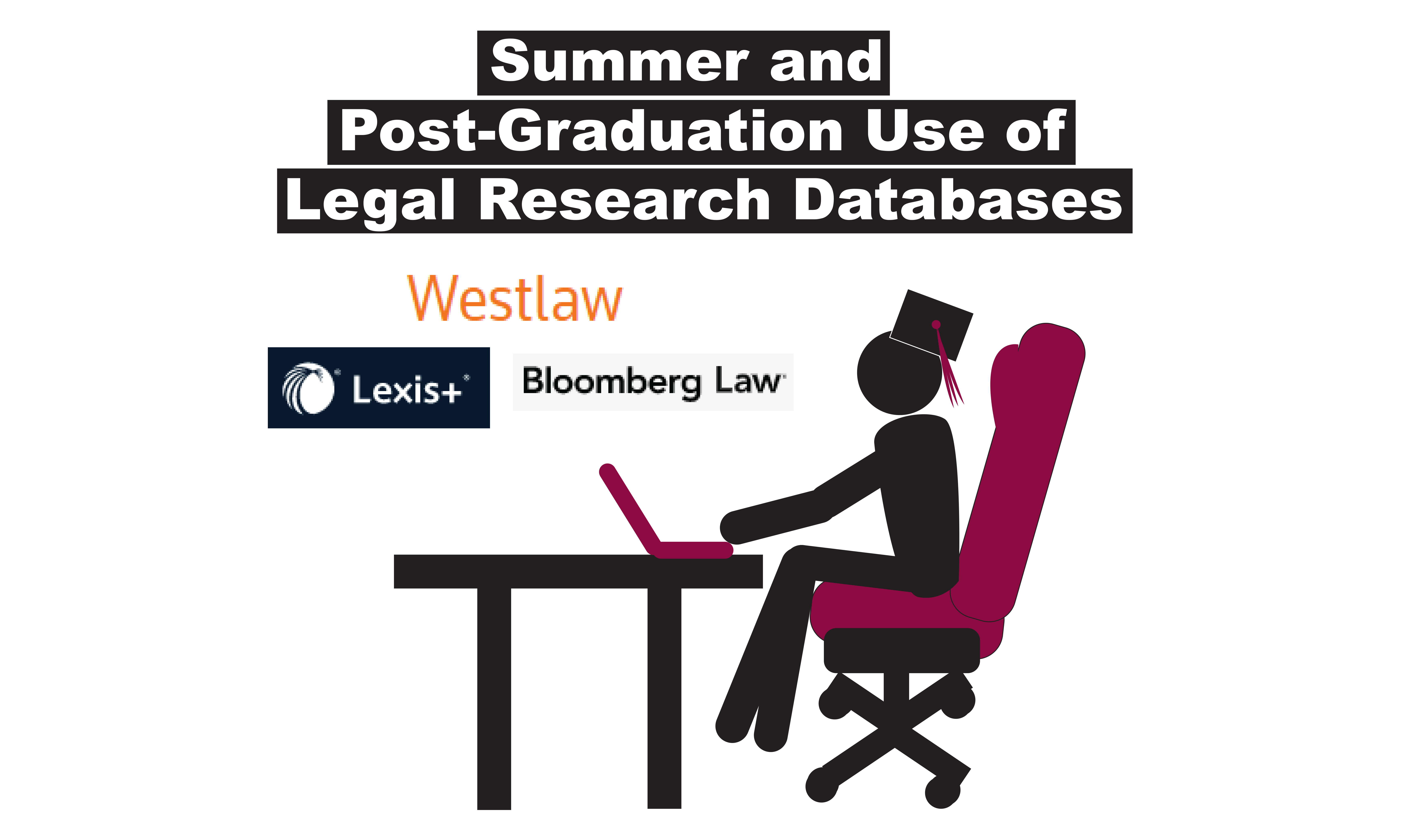 Postgraduate and summer access for Westlaw, Lexis, and Bloomberg Law